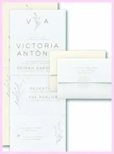 Simple Floral Seal 'n Send