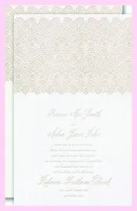 Blissful Love Invitation.