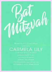 Grand Gathering - Bat Mitzvah