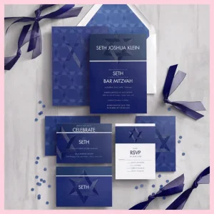 Bold Star Invitation