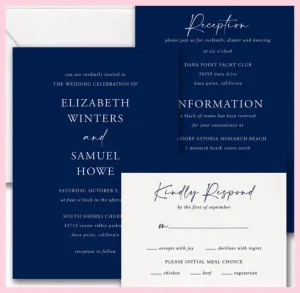 Effortless Charm Value Invitation Set