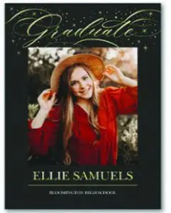 Graduation Photo Card