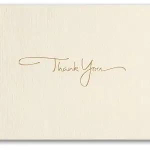 Golden Thank You