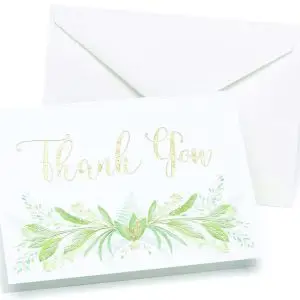 Greenery Thank You