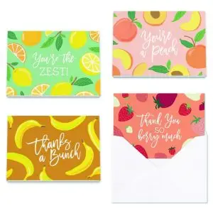Fruity Thank You Set