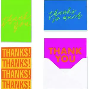 Bold Words Thank You Set